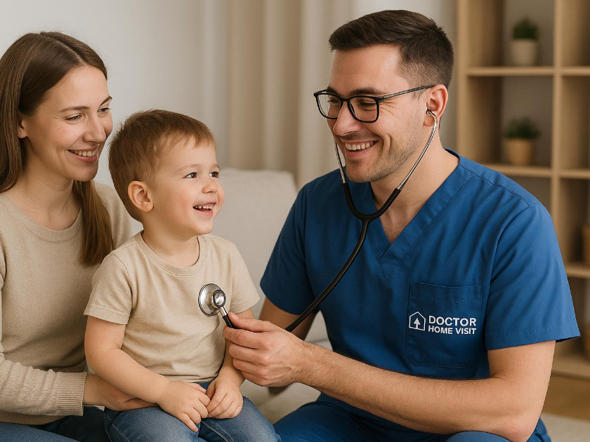 Педиатрическая помощь: услуги педиатра на дому от Doctor Home Visit